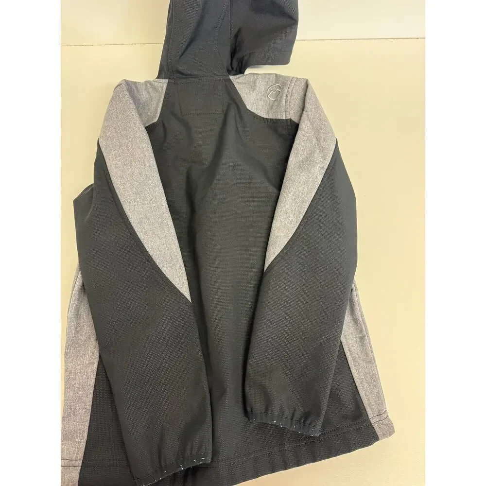 Magellan Boys Water Repellent Jacket Color Black /Gray Small